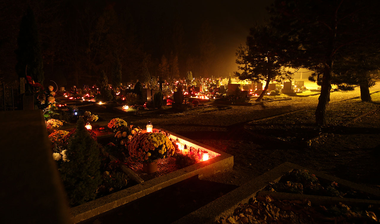 Další z lesních hřbitovů se nachází nad Adamovem, ve Vranově.