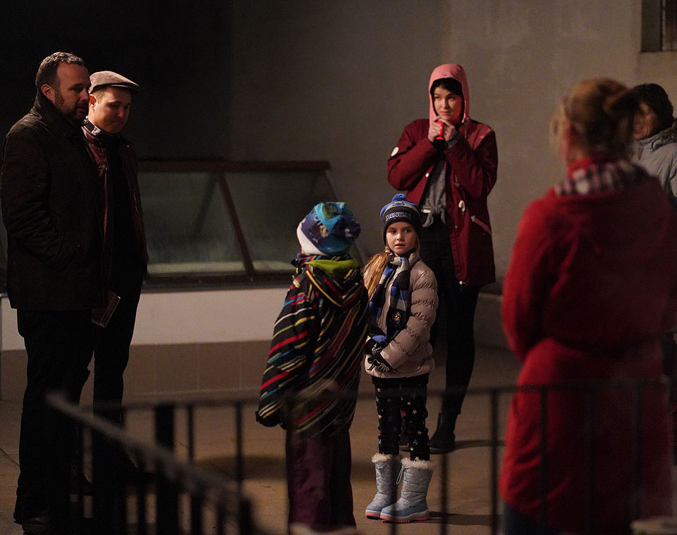 Vyhlašování výsledků soutěže Hledáme Rychlé šípy v Brně v roce 2019 na Pavlači.