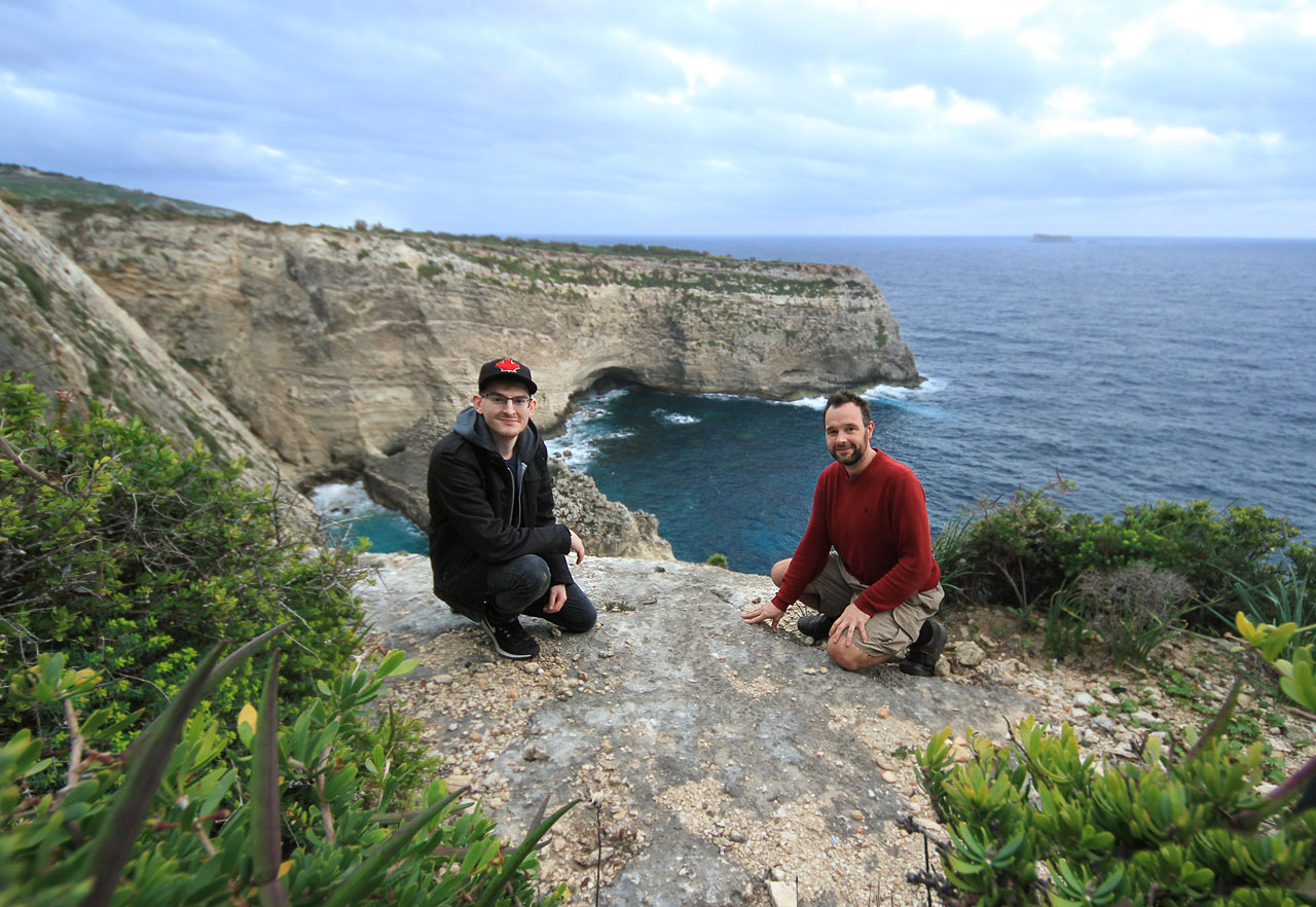 Nakonec jsme to vzdali a aspoň jsme si udělali selfie.