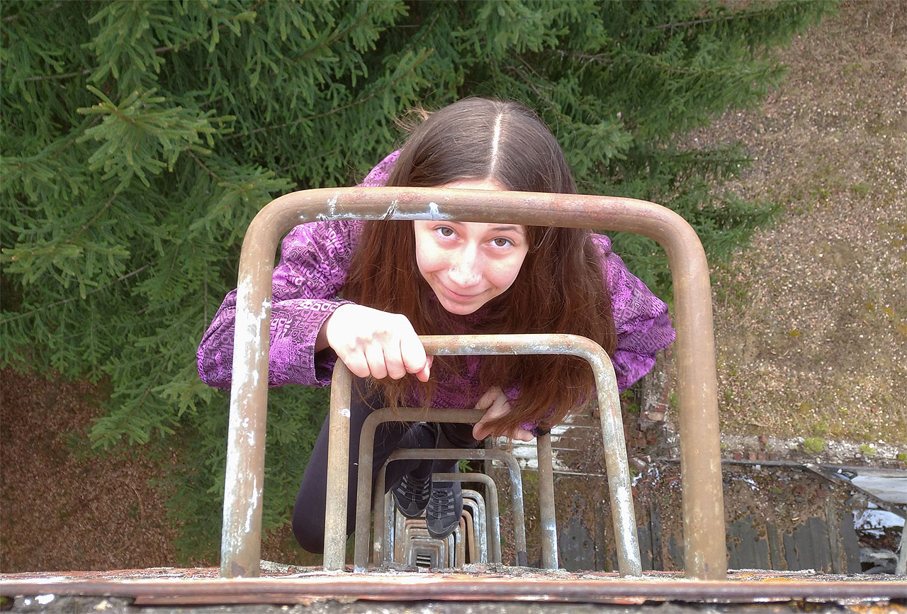 V podstatě ideální místo třeba pro čápa nebo jiného ptáčka.