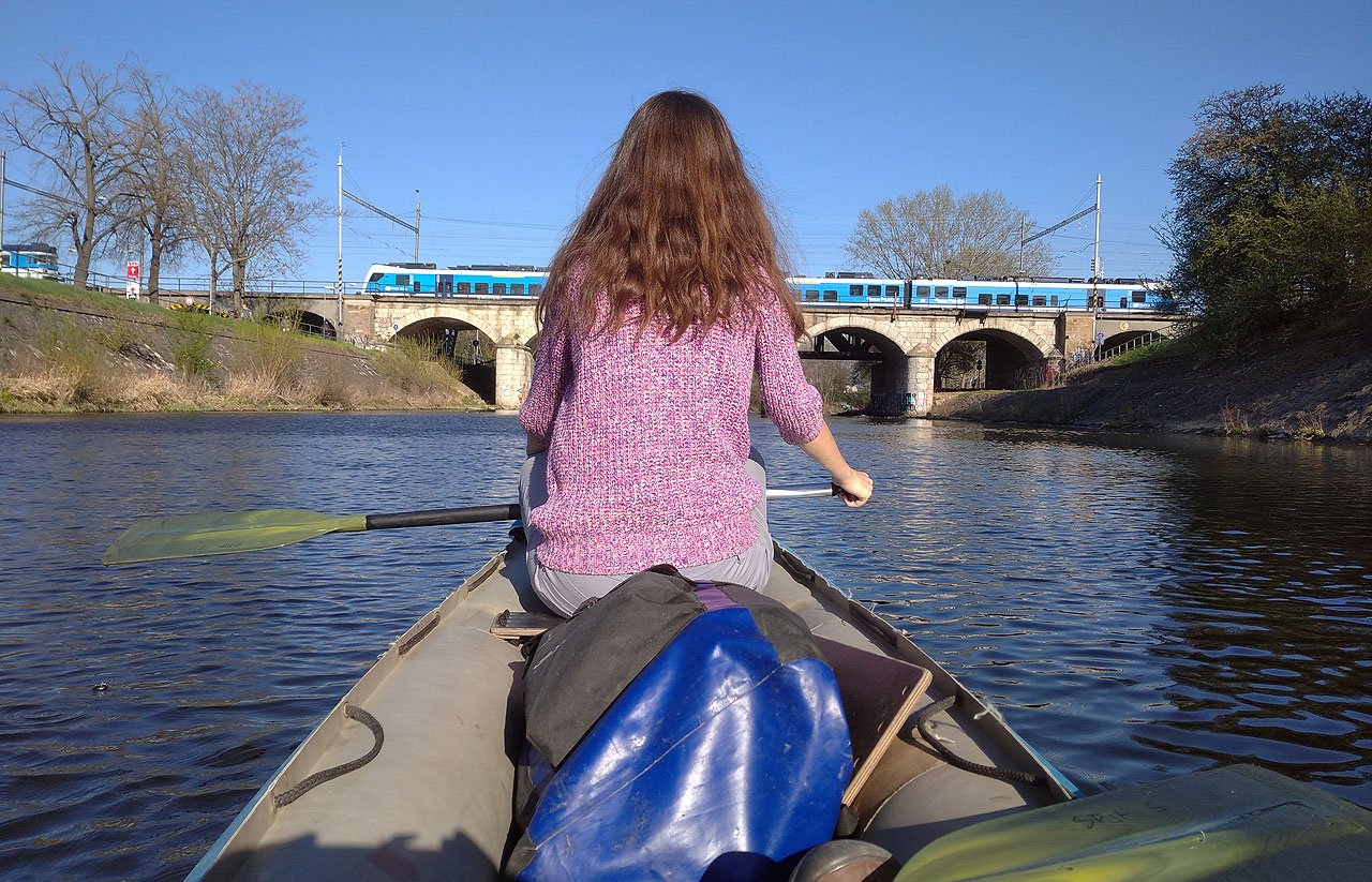 Přijíždíme k legendárnímu mostu v obvodu <a href="/Tema/Brno hlavní nádraží (žst)">hlavního nádraží</a>.