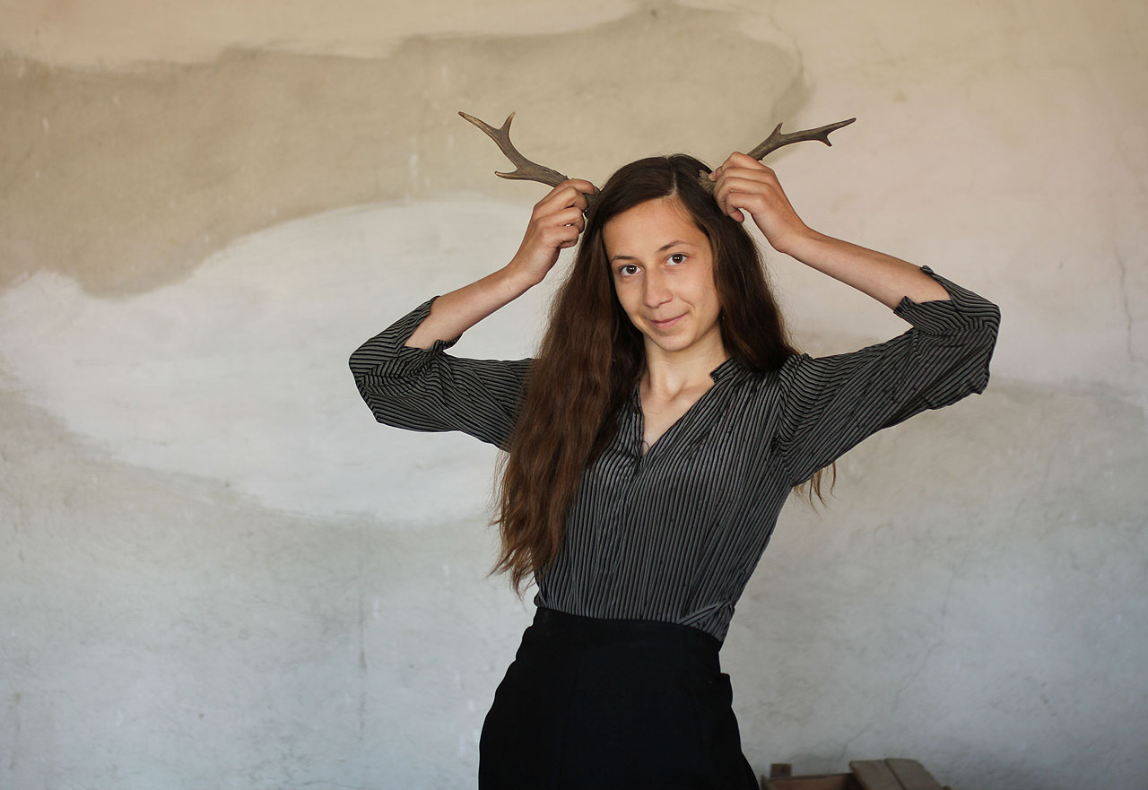 A tohle Doubravka skřížená se srncem.