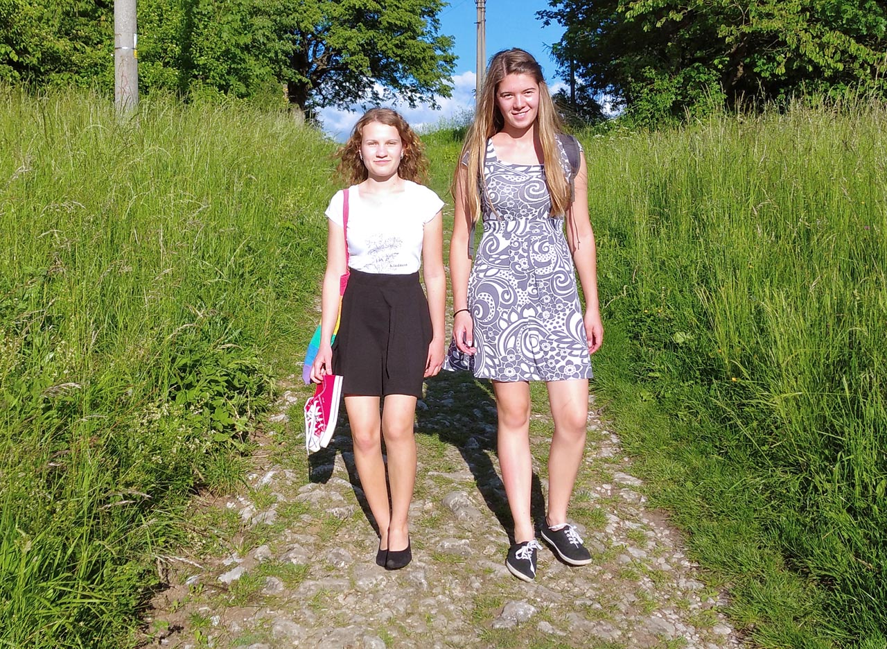 Prudké slunce nás pozlobilo nejen při sestupu z Bílé hory.