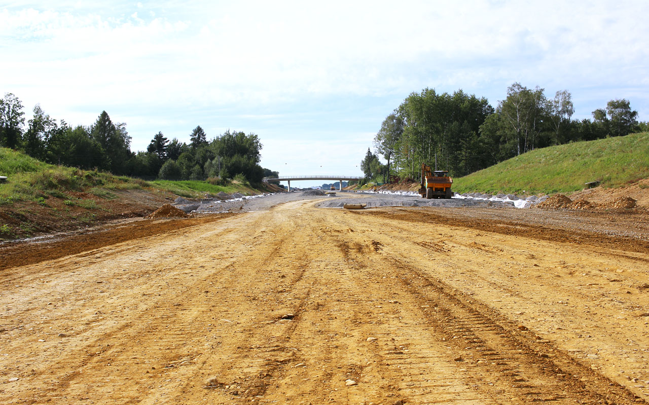Ve Skatulově hliníku se už zase těží hlína. Tentokrát ne na výrobu cihel, ale aby ustoupila nově budované dálnici D48.