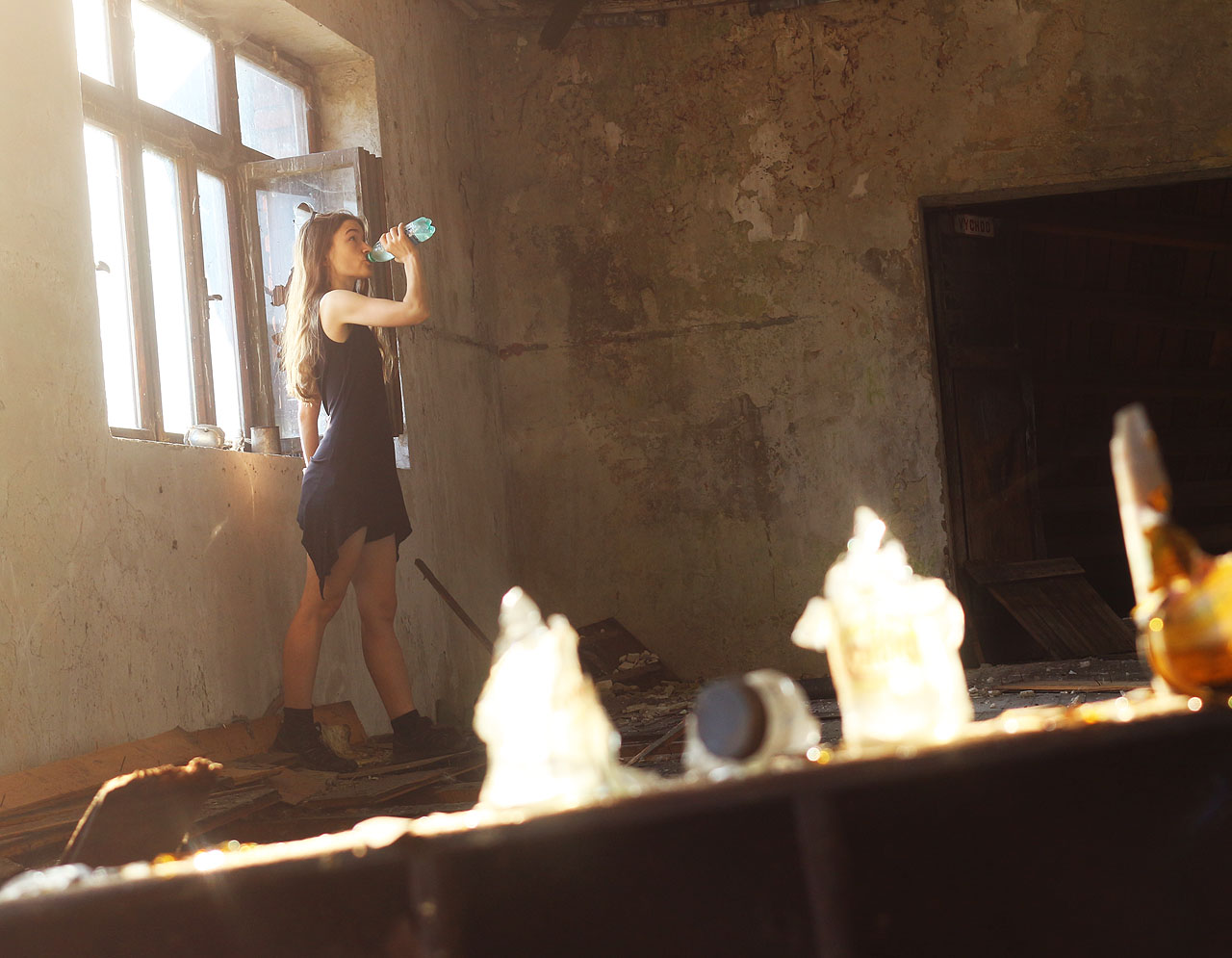 Kofolu jsme neměli, ale Jitka je připravená na vše.