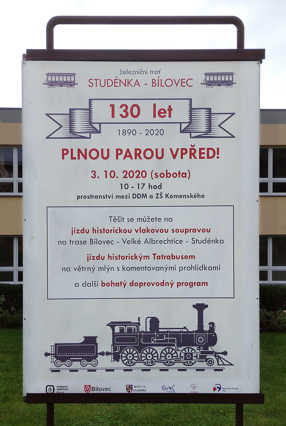 Dráha <a href="/Tema/Železniční trať Studénka–Bílovec">Studénka–Bílovec</a> byla jedním z důvodů, proč jsem se do města těšil. Nikdy jsem po ní totiž ještě nejel.