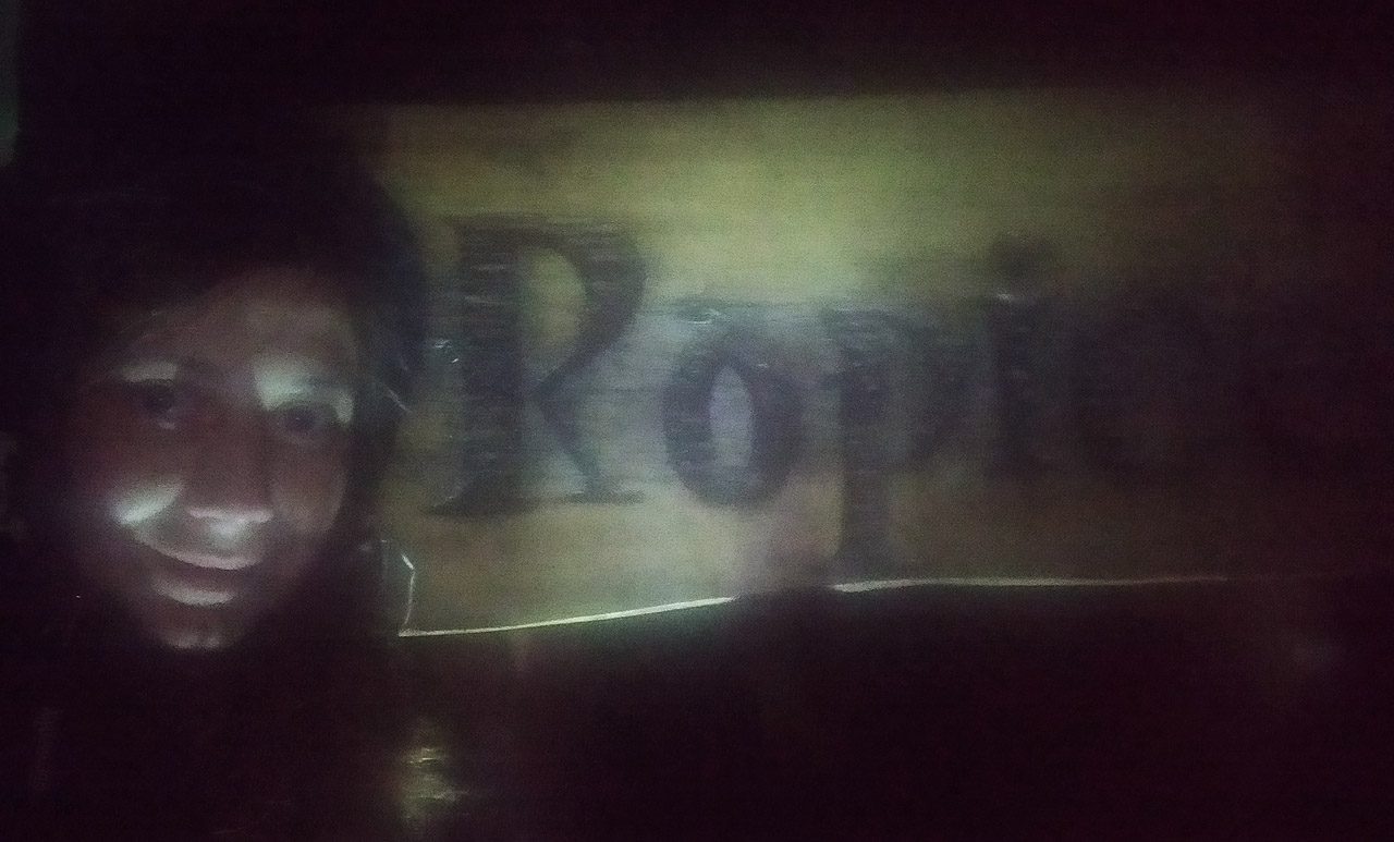 Předposlední fotka na Ropici. Doubravce zbývá poslední vrchol Javorový a 3 hodiny do završení celodenního pochodu.