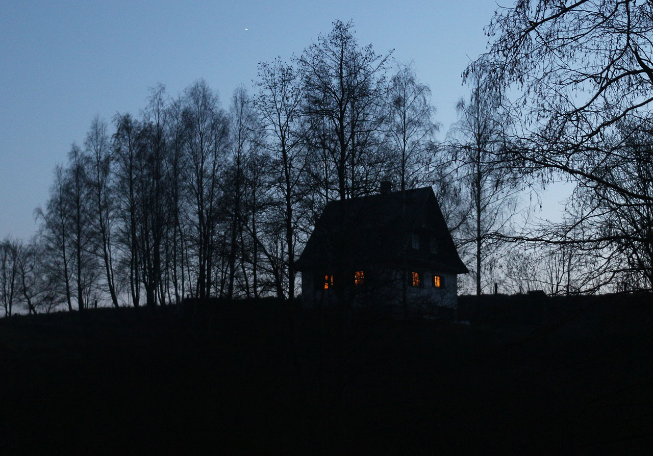 Máváme kouzelné chaloupce a míříme domů.