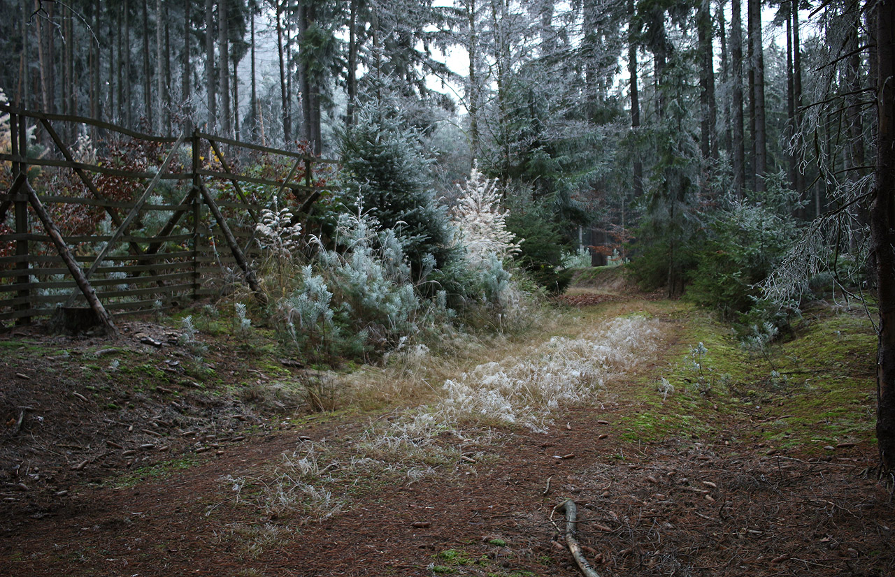Táhlý oblouk před Třemi stoly.