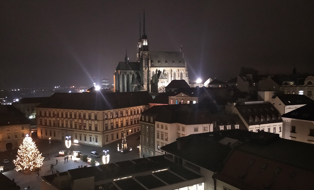 Aby těch vyhlídek nebylo málo, zašli jsme si i na věž staré radnice.