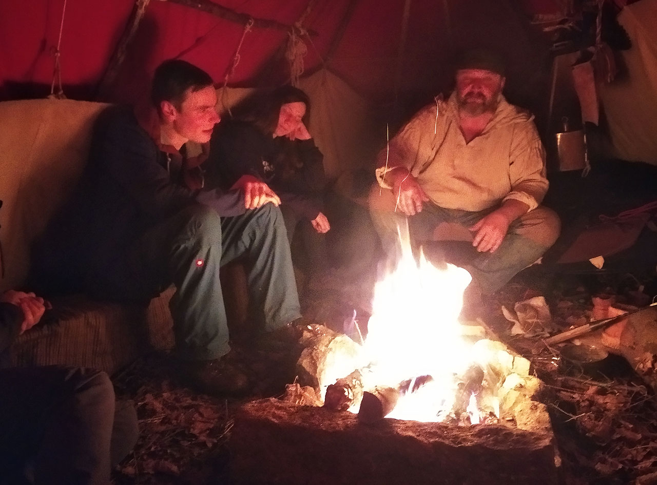 …abychom s ním strávili večer u romantického ohně.