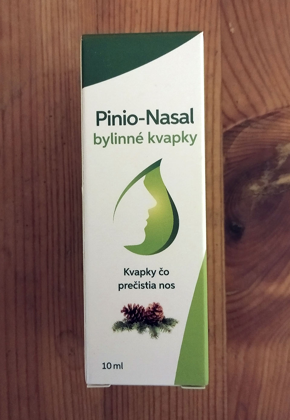 Osmého ledna mně ¥ přinesl kvapky, čo prečistia nos.