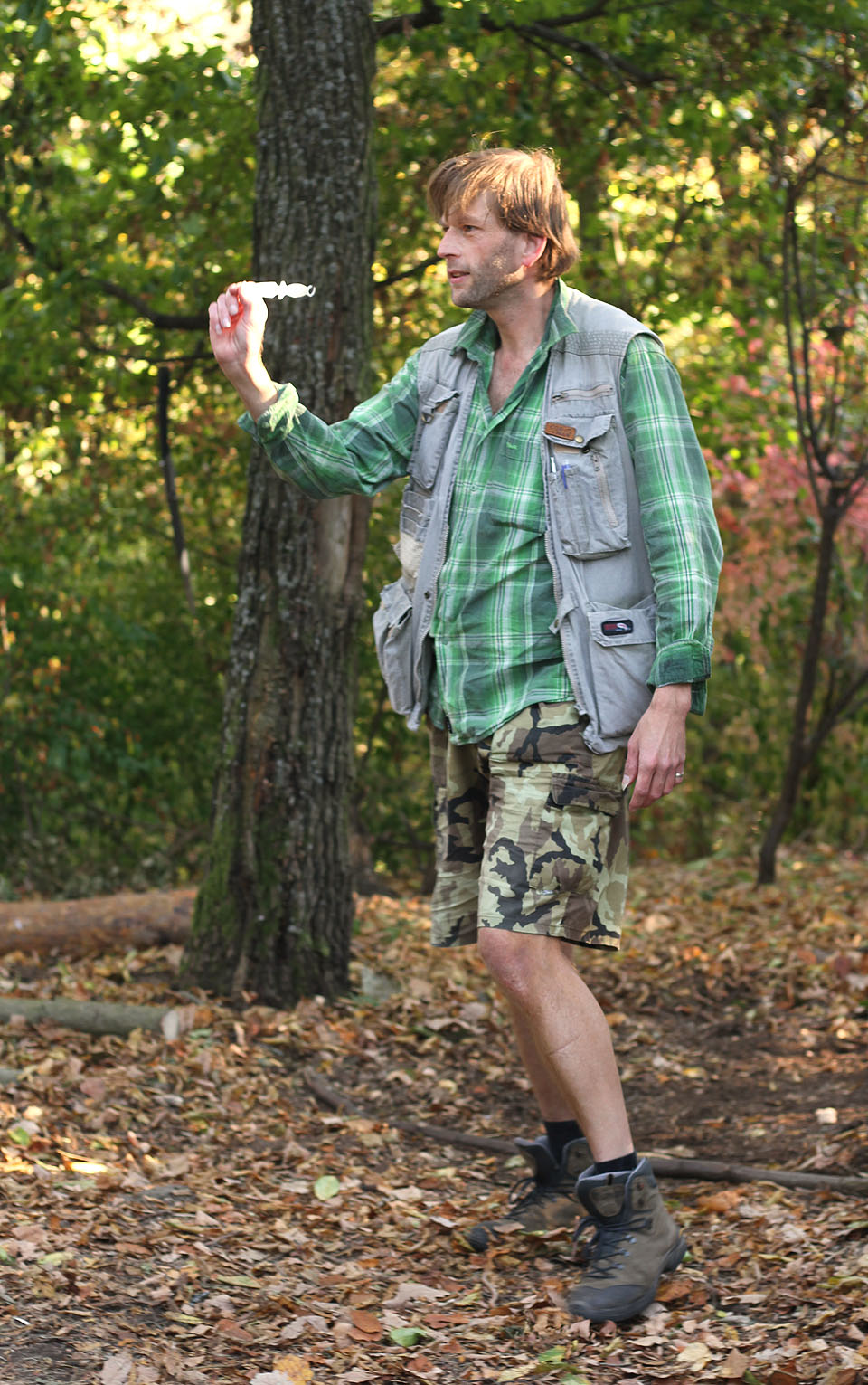 V soutěži házení nožem zvítězil Ježek. Podezříváme ho, že od loňska poctivě trénoval.