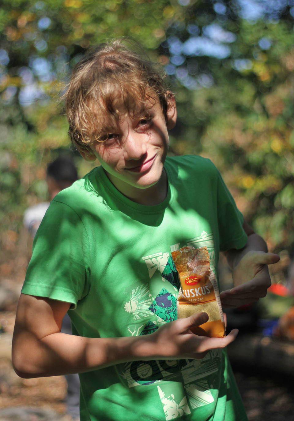 Věčně hladový Kruton a poslední chvíle jeho ubohého kuskusu.