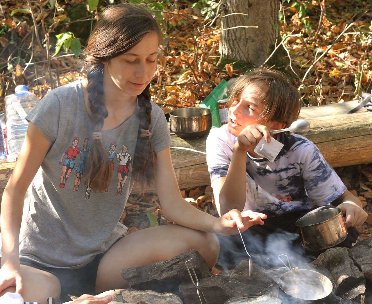 Bořis vzhlížející k Doubravce.