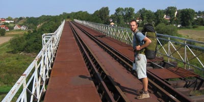 Viadukt v Racławicích je nádherný, i když je zrušený.