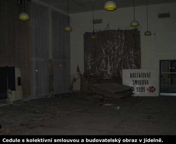 Kolektivní smlouva  budovatelský obraz.