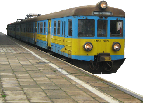 Polské vlaky mají velké oči.