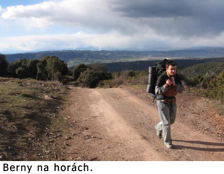 Berny v horách.