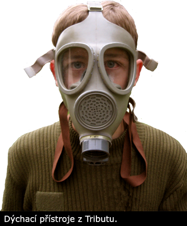 Dýchací přístroj.