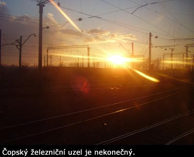 Železniční uzel Čop.