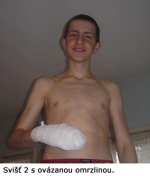 Svišť 2 v nemocnici.