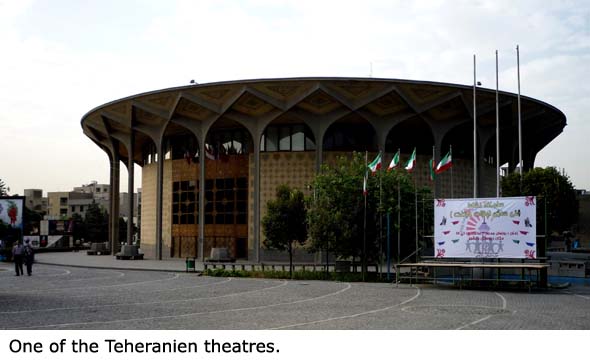 Jedno z teheránských divadel.