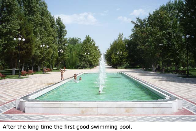 Po dlouhé době konečně pořádné koupání.