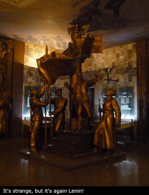 Je to zvláštní, ale je to zase Lenin!
