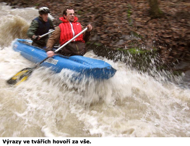 Výrazy ve tvářích hovoří za vše.