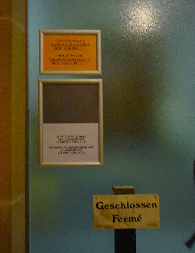K hrobu slepého krále jsme se nedostali. O Jana v Lucemburku zrovna pečují a tak na pár měsíců zavřeli kryptu.