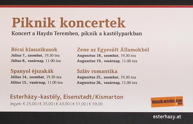 Plakát v budapešťském metru dal název celé měsíční akci, které jsme začali říkat „piknik vejletek“.