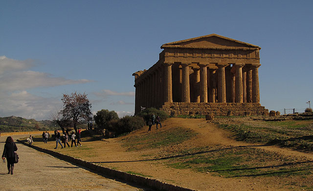 Nejzachovalejší z chrámů ve Valle dei Templi.