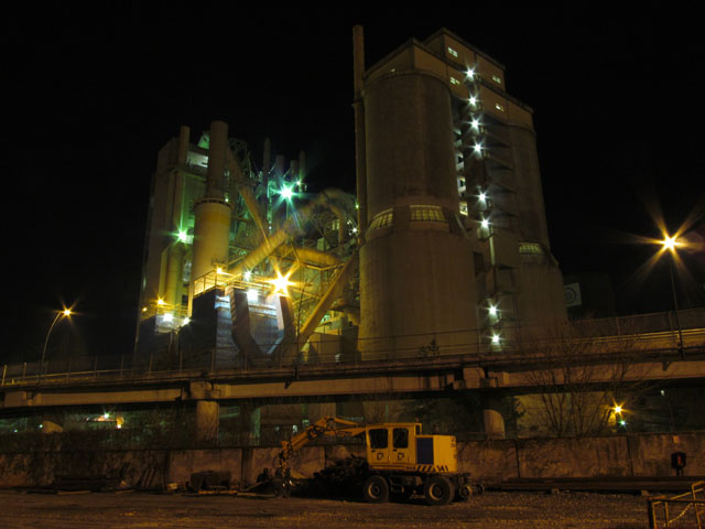 Silvestrovská cementárna v Colleferu.