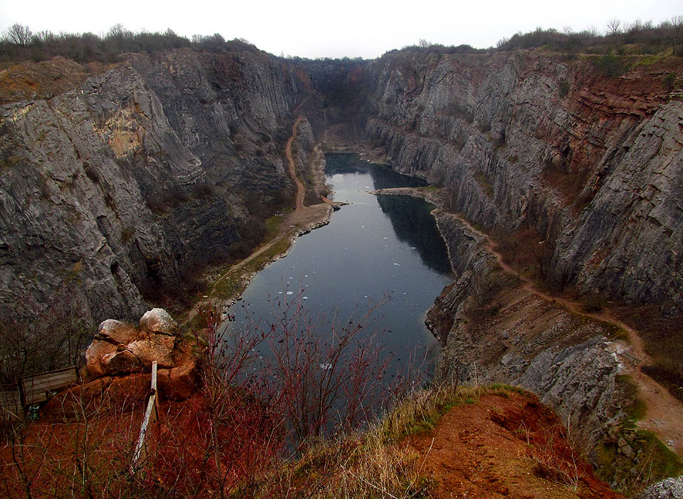 A Velká Amerika v celé své prosincové kráse.