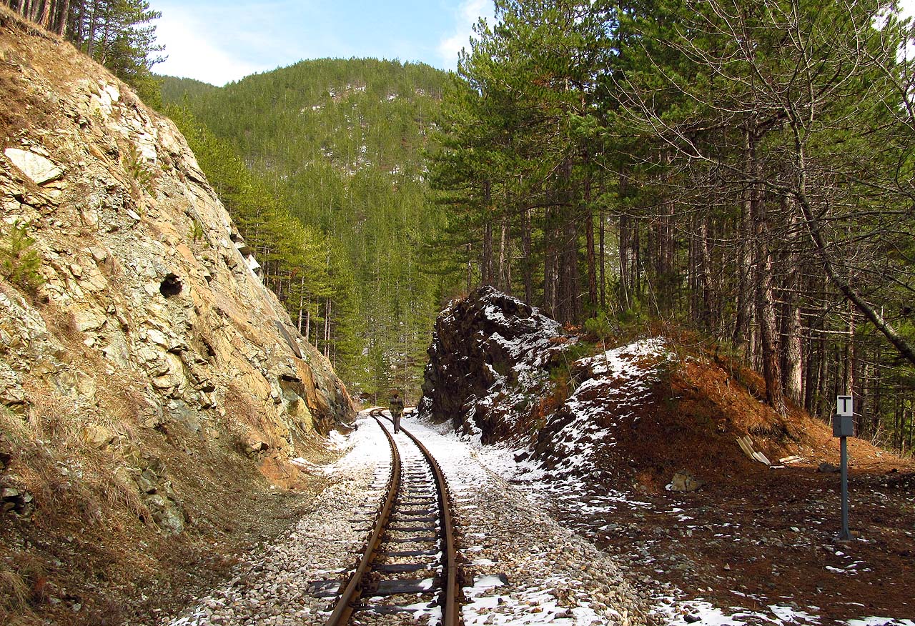 Na »bosenské« straně hřebene nás čekalo již opravdové jaro.