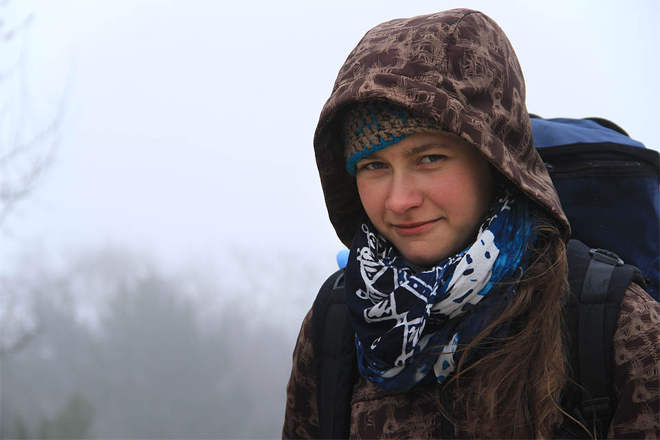 Druhá polovina naší výpravy napůl nechápavě a napůl shovívavě zírá a nevěří svým očím.