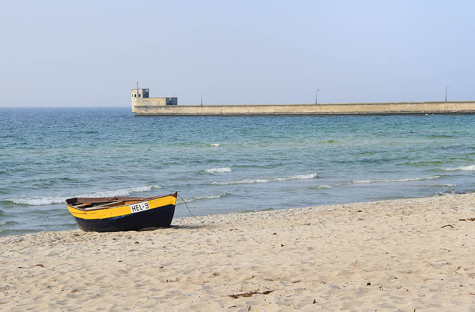 Nakonec se i na Helu udělalo hezky. Dalo by se říct, že právě tady pro nás v 11 hodin začalo jaro roku 2016.