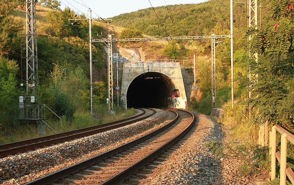Blanenský tunel č. 1.