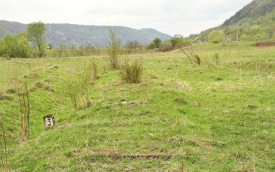 Za mostem se kdysi nacházela primitivní stanice, kde odbočovala k jihu 3 km dlouhá kolej pro svážení dřeva po levém břehu řeky - Dovžanská lesní železnice.