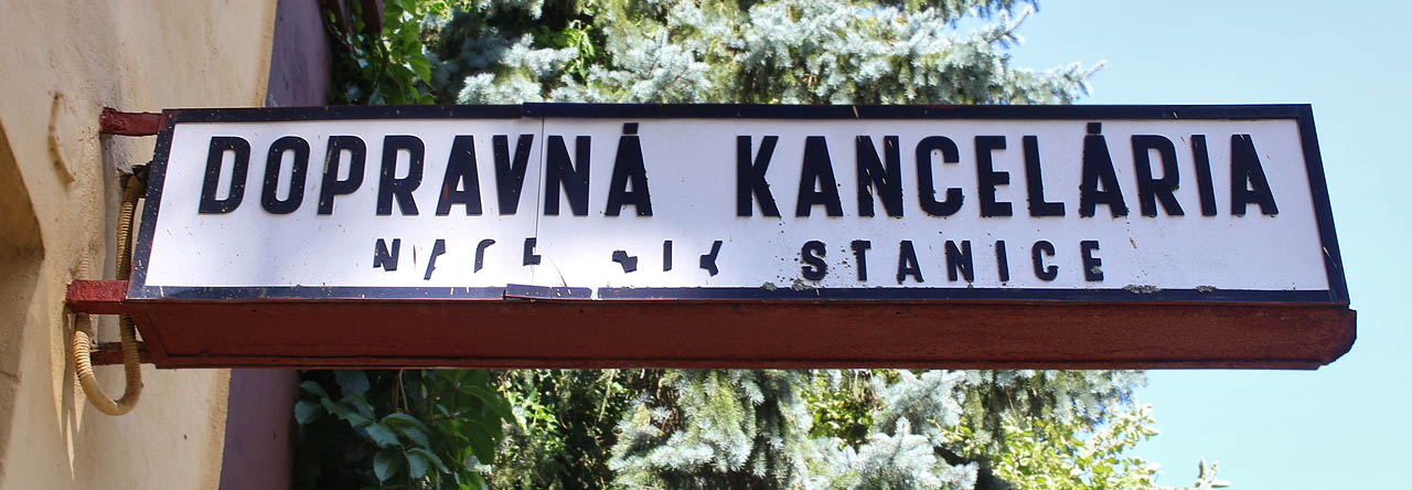 Dopravná kancelária<br>
Náčelník stanice.