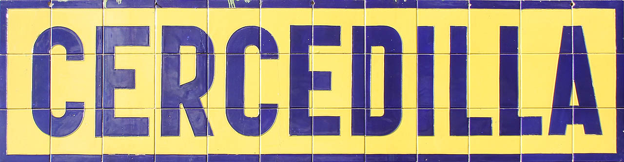 Železniční stanice Cercedilla.