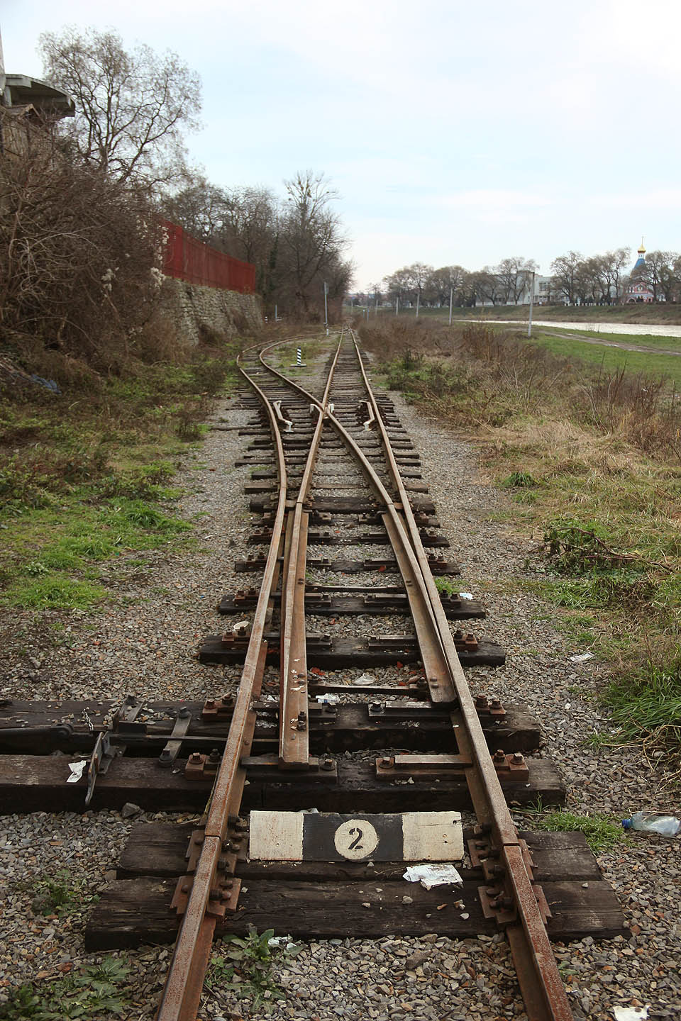 Jediné čtyři výhybky na dráze slouží svému účelu v okolí Užhorodu už přes 100 let.