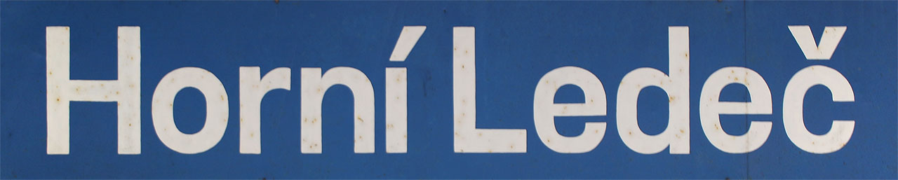 Železniční zastávka Horní ledeč. Železniční zastávka Horní ledeč.