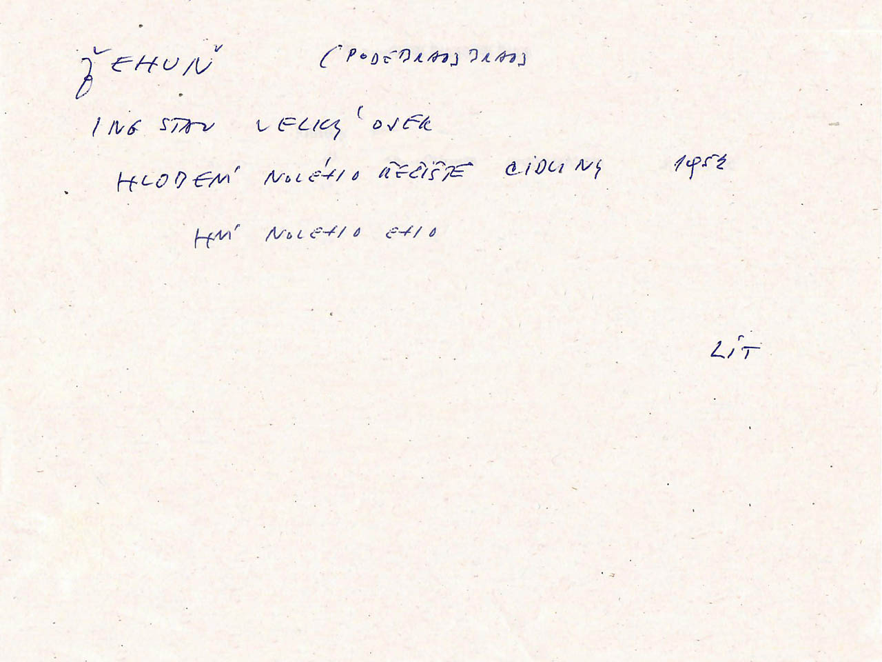 Protože se ale seznam postupně rozrostl do nečekaných rozměrů, kartoteční lístky došly a pozdější záznamy jsou psané už pouze ručně na staré volební lístky.