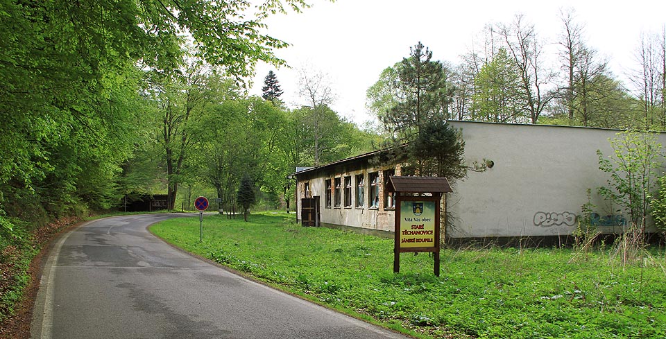 Specifickou budovou na samotném konci lázní je čistírna odpadních vod nejen z koupelí.