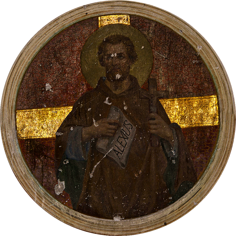 Svatý Alexius založil před rokem 1233 společně se šesti dalšími kupci z Florencie žebravý řád servitů.