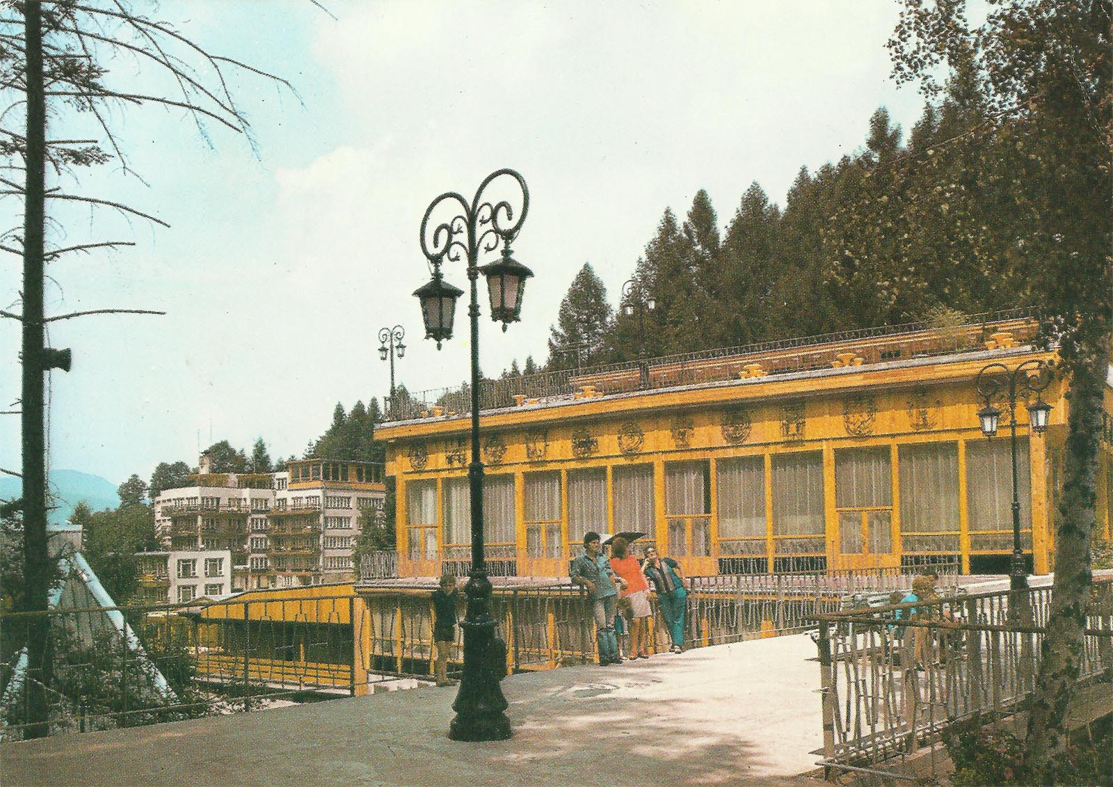 Tak vypadalo totéž místo z jiného úhlu o čtyři desetiletí dříve.