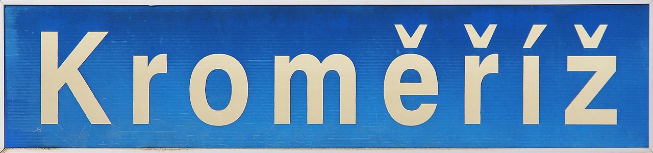 Železniční stanice Kroměříž.