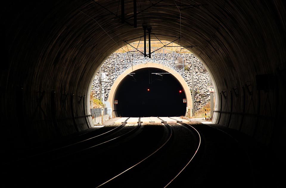 Olbramovický tunel.